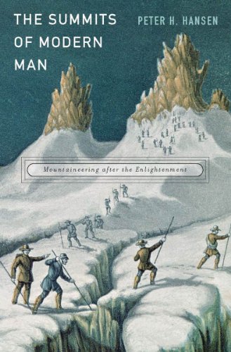Book jacket cover for The Summits of Modern Man by Peter H. Hansen