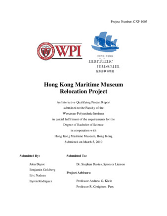Hong Kong Maritime Museum Relocation Project thumbnail
