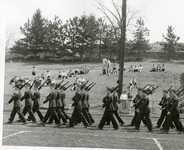 ROTC students performing rifle drills thumbnail