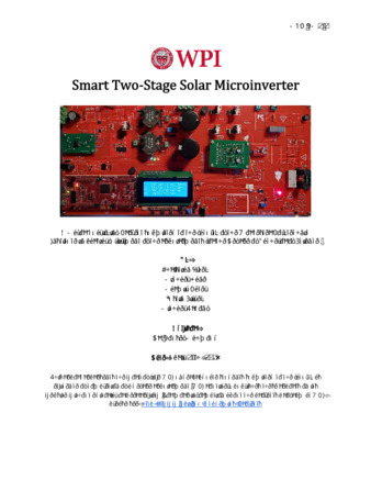 Smart Two-Stage Solar Microinverter thumbnail