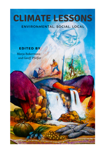 Climate Lessons: Environmental, Social, Local thumbnail