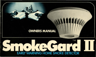 SmokeGard II Owner's Manual Miniaturansicht