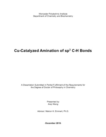 Cu-Catalyzed Amination of sp3 C-H Bonds  thumbnail