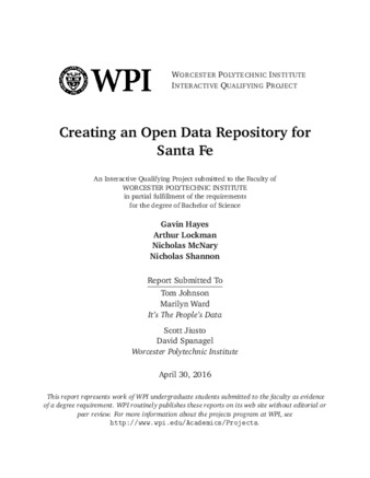 Creating an Open Data Repository for Santa Fe thumbnail