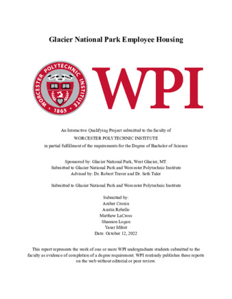 Glacier National Park Employee Housing thumbnail
