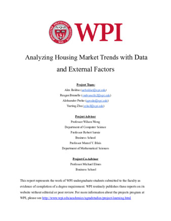 Analyzing Housing Market Trends with Data and External Factors thumbnail